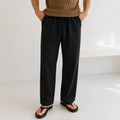 Straight Linen Pants