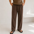 Straight Linen Pants